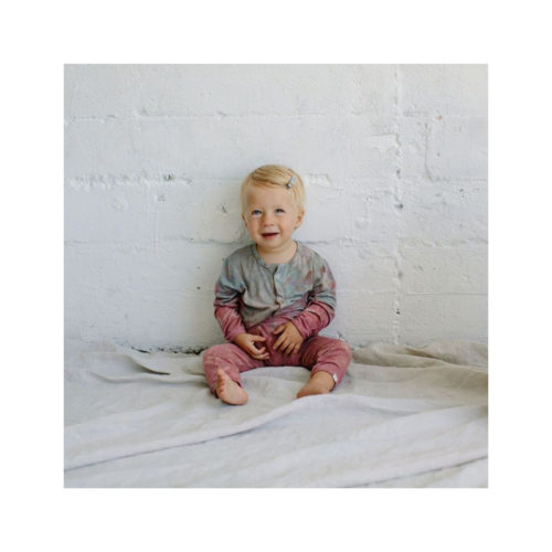 LITTLE MOON SOCIETY BLOSSOM ANDERSON ONESIE - KIDS CURATED APPAREL