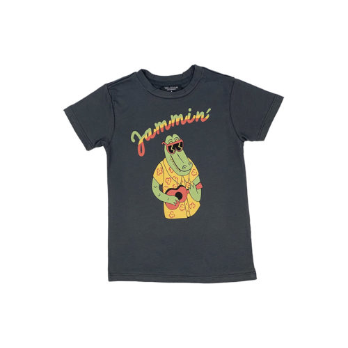 TINY WHALES GATOR JAMMIN TEE - KIDS CURATED APPAREL