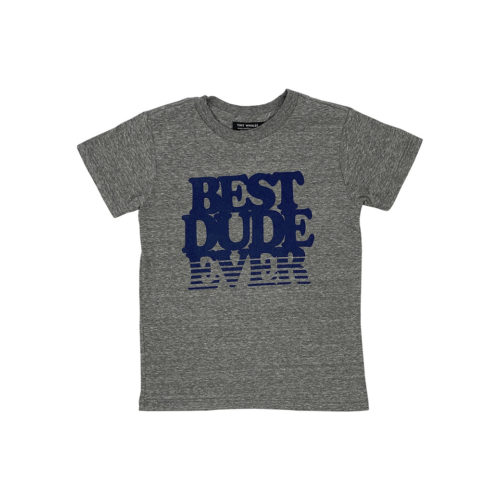 TINY WHALES BEST DUDE EVER TEE - KIDS CURATED APPAREL
