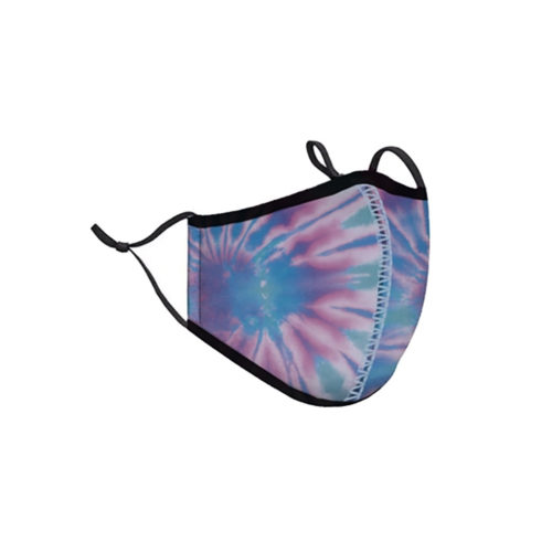 TOP TRENZ GALAXY TIE DYE MASK - KIDS CURATED APPAREL