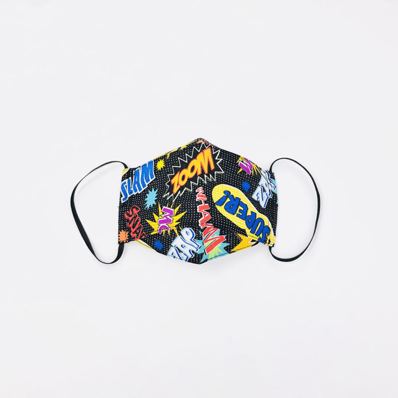 MD MARVEL POW MASK - KIDS CURATED APPAREL