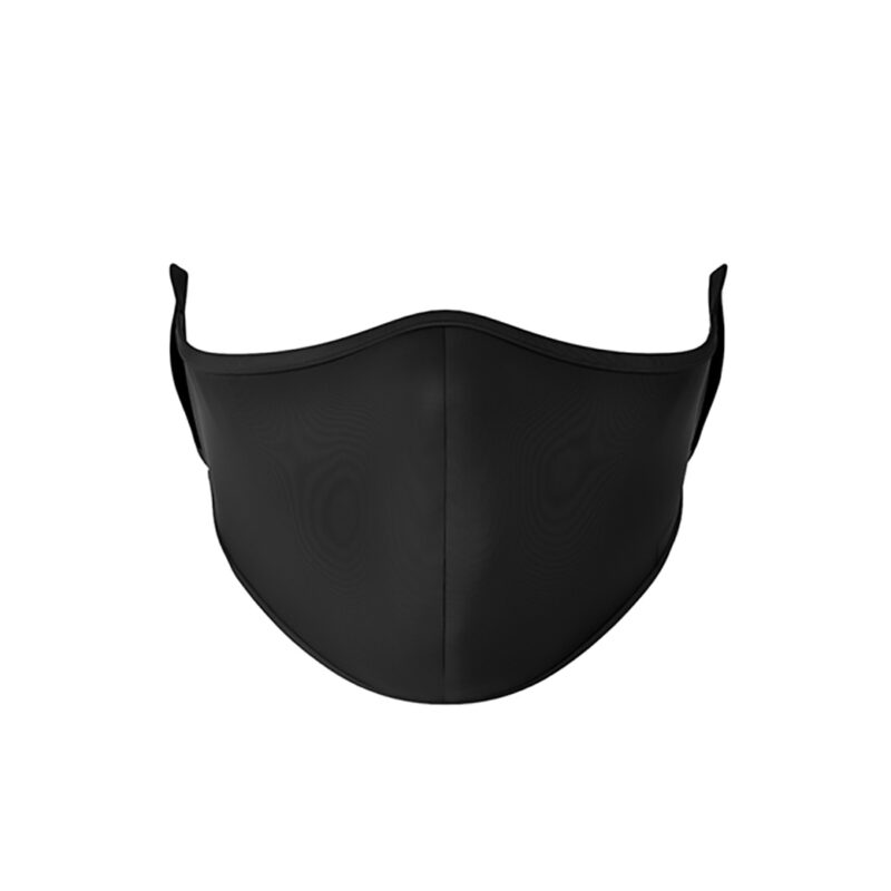 TOP TRENZ SOLID BLACK MASK - KIDS CURATED APPAREL