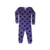 BABY STEPS GRAPE HEART THERMAL PAJAMAS - KIDS CURATED APPAREL