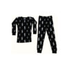 BABY STEPS LIGHTNING BOLT THERMAL PAJAMAS - KIDS CURATED APPAREL