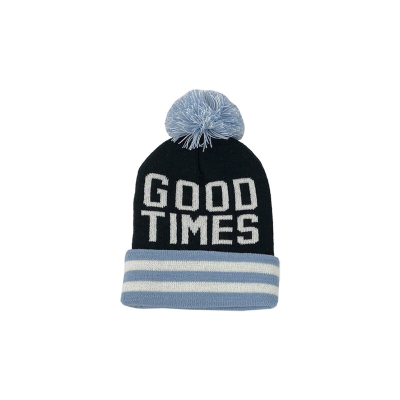 TINY WHALES GOOD TIMES BEANIE - KIDS CURATED APPAREL