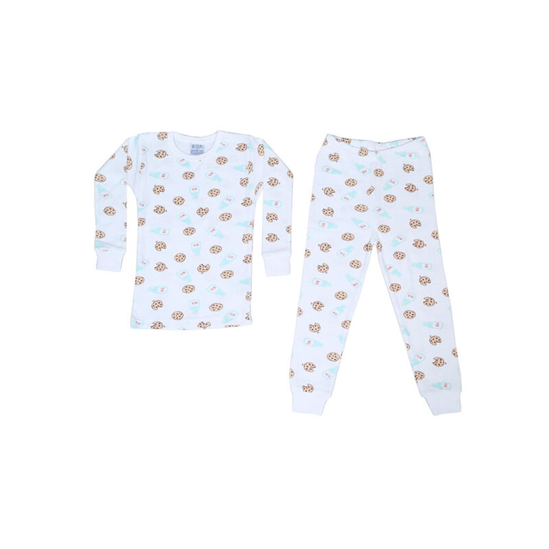 BABY STEPS MILK AND COOKIES PAJAMAS - KIDS CURATED APPAREL