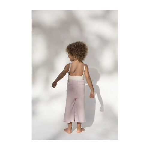 RAISED BY WATER ROSE SMOKE PERUVIAN KNIT SET - KIDS CURATED APPAREL - KIDS CURATED APPAREL