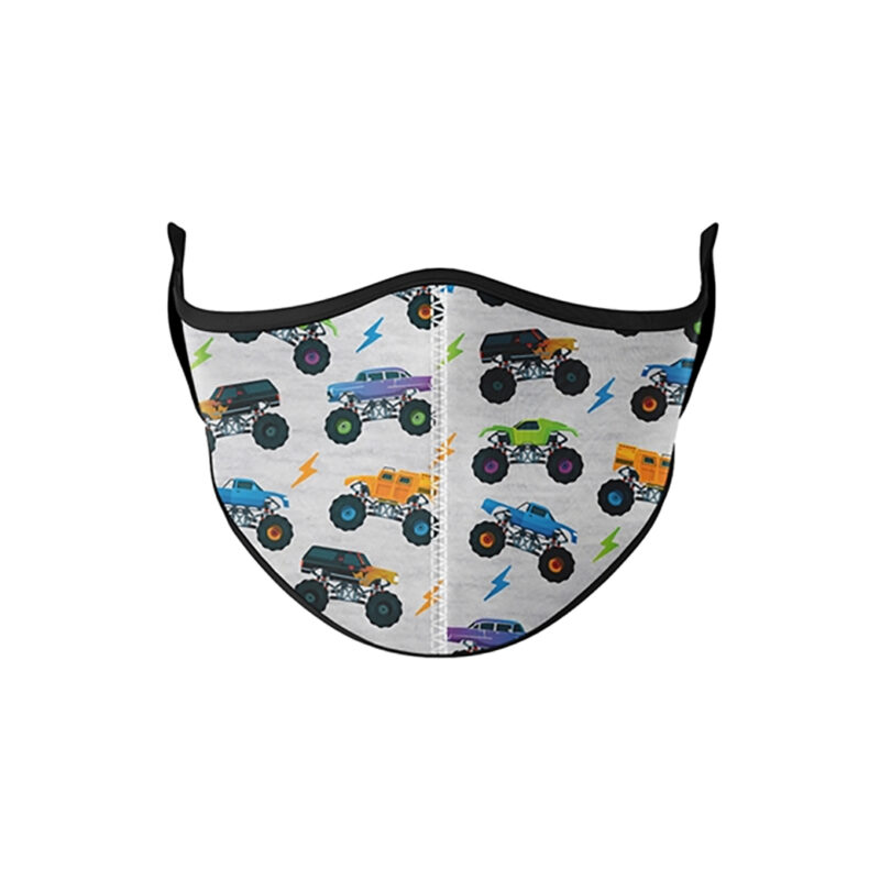 TOP TRENZ MONSTER TRUCK FACE MASK - KIDS CURATED APPAREL