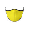 TOP TRENZ NEON YELLOW MASK - KIDS CURATED APPAREL