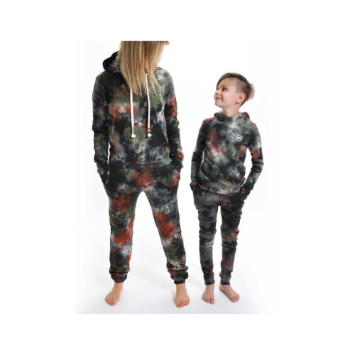 SOL ANGELES OLIVE MARBLE PULLOVER HOODIE - KIDS CURATED APPAREL