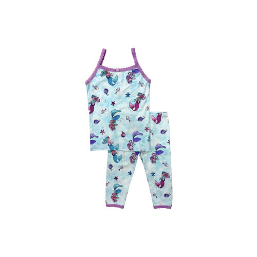 ESME MERMAID CAMI AND CROPPED LEGGING SET - KIDS CURATED APPAREL