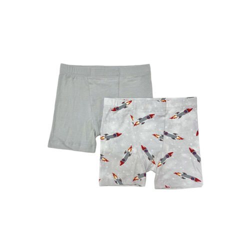 ESME ROCKETS TWO PACK BOXERS - KIDS CURATED APPAREL