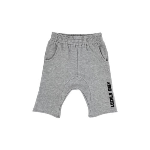 TINY WHALES LOCALS ONLY COZY SHORTS - KIDS CURATED APPAREL