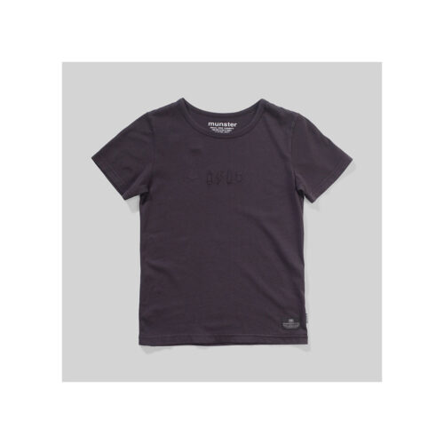 MUNSTER KIDS WASHED BLACK SQUARE TEE - KIDS CURATED APPAREL