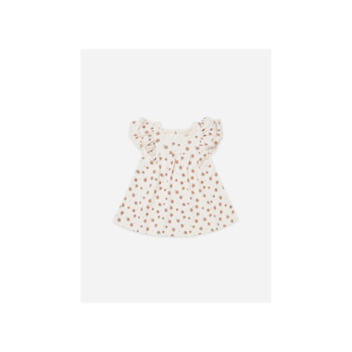 QUINCY MAE DAISY CONFETTI FLUTTER DRESS - KIDS CURATED APPAREL